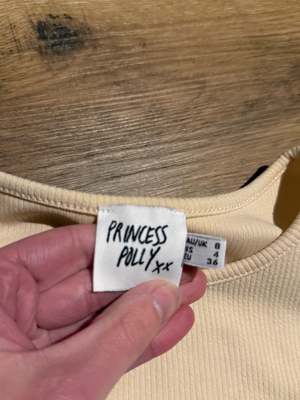 Princess Polly Ribbed Tank - Picture 2 of 4